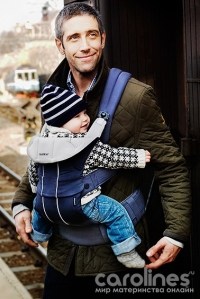 рюкзак-кенгуру comfort carrier черный babybjorn фото 13